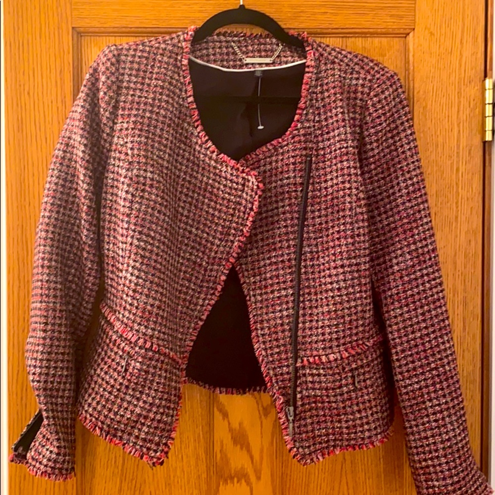 Tweed Moto Jacket